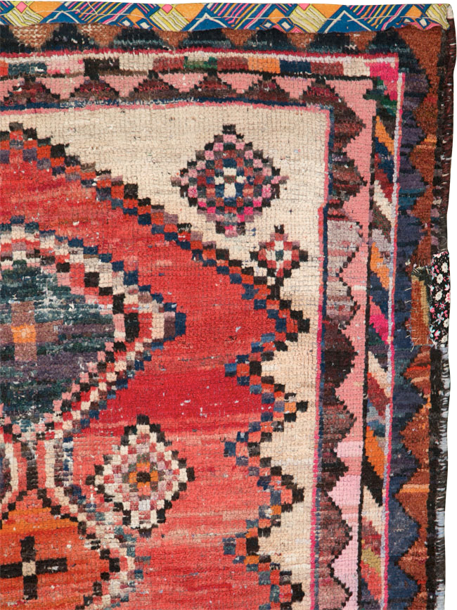 Vintage Persian Hamadan Rug, No.25918 - Gss
