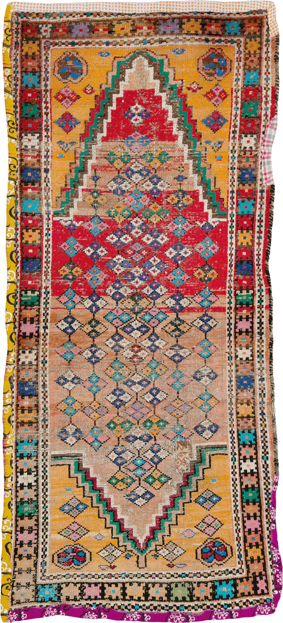 Vintage Persian Hamadan Rug, No.25921 - Gss