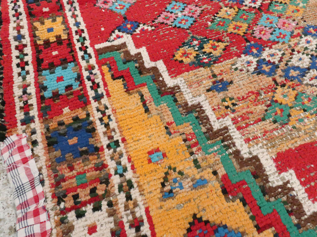 Vintage Persian Hamadan Rug, No.25921 - Gss