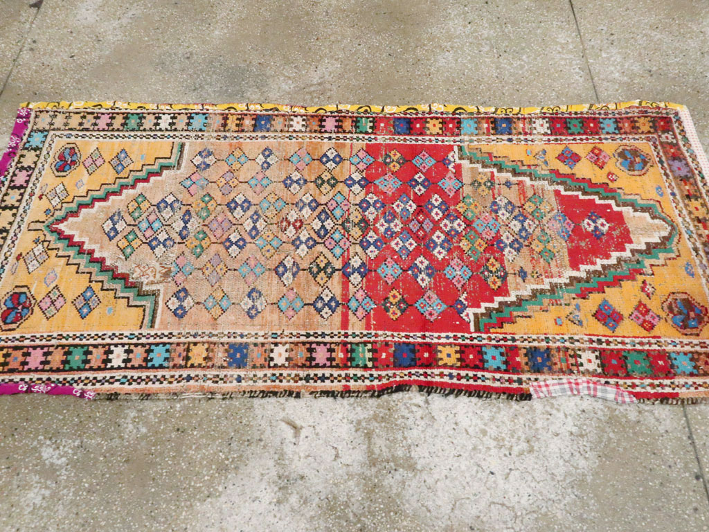 Vintage Persian Hamadan Rug, No.25921 - Gss