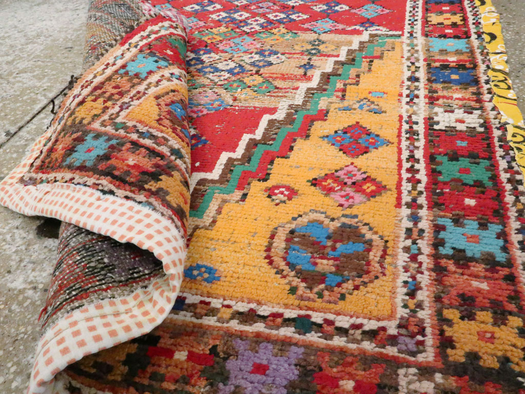 Vintage Persian Hamadan Rug, No.25921 - Gss