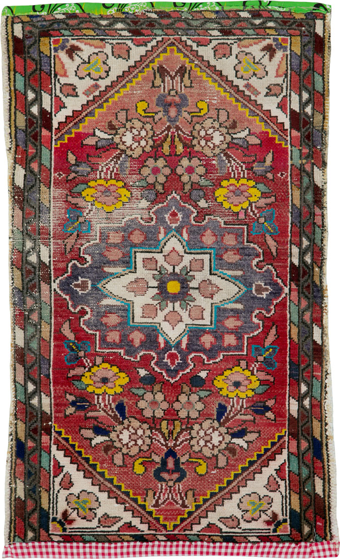 Vintage Persian Hamadan Rug, No.25922 - Gss