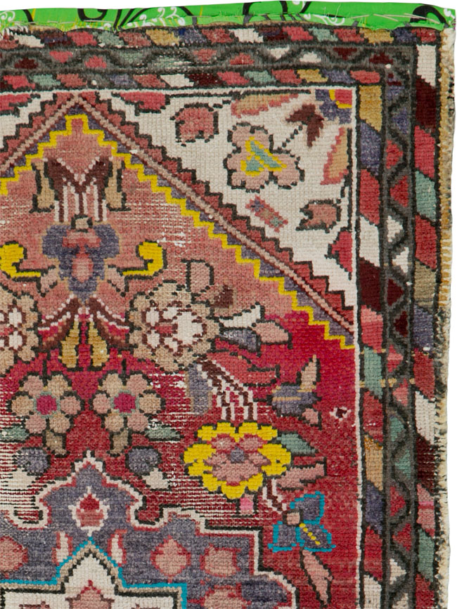 Vintage Persian Hamadan Rug, No.25922 - Gss