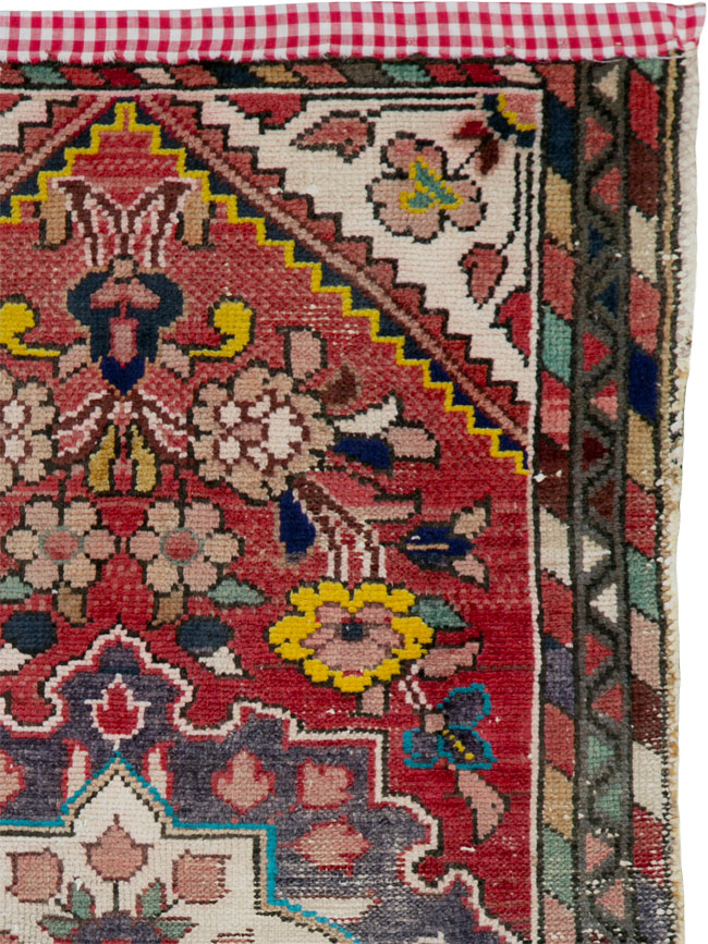 Vintage Persian Hamadan Rug, No.25922 - Gss