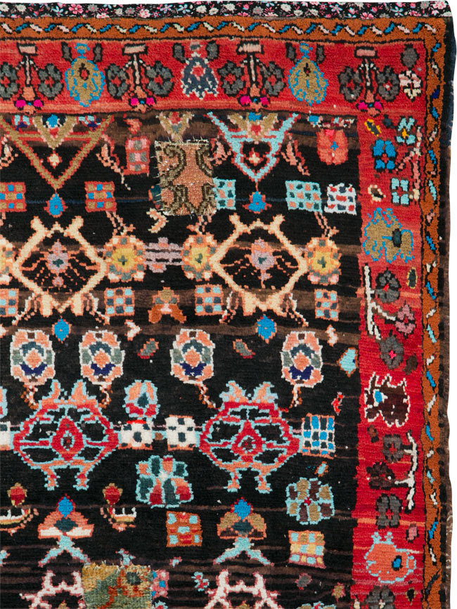 Vintage Persian Hamadan Rug, No.25923 - Gss