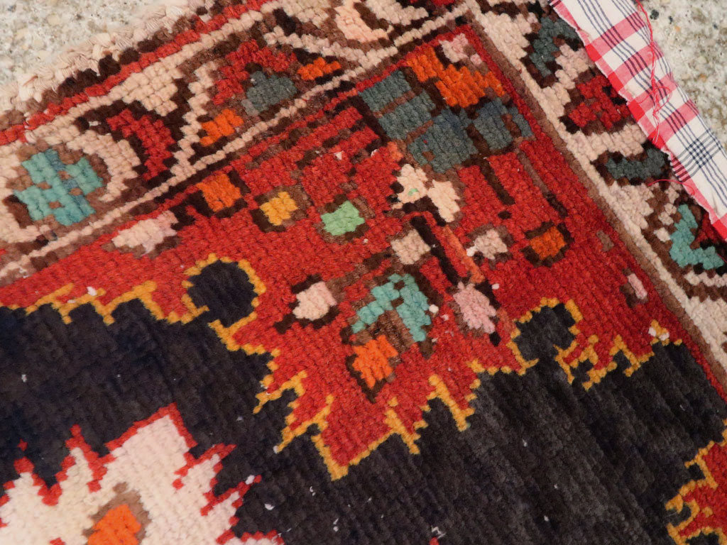 Vintage Persian Hamadan Rug, No.25927 - Gss