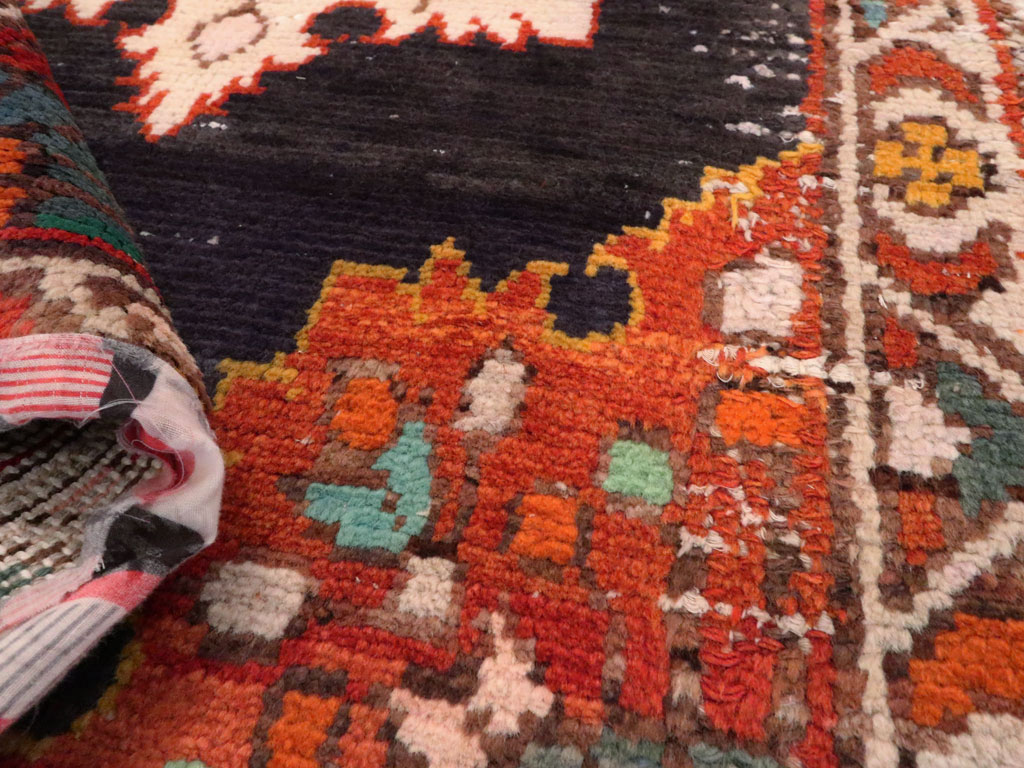 Vintage Persian Hamadan Rug, No.25927 - Gss