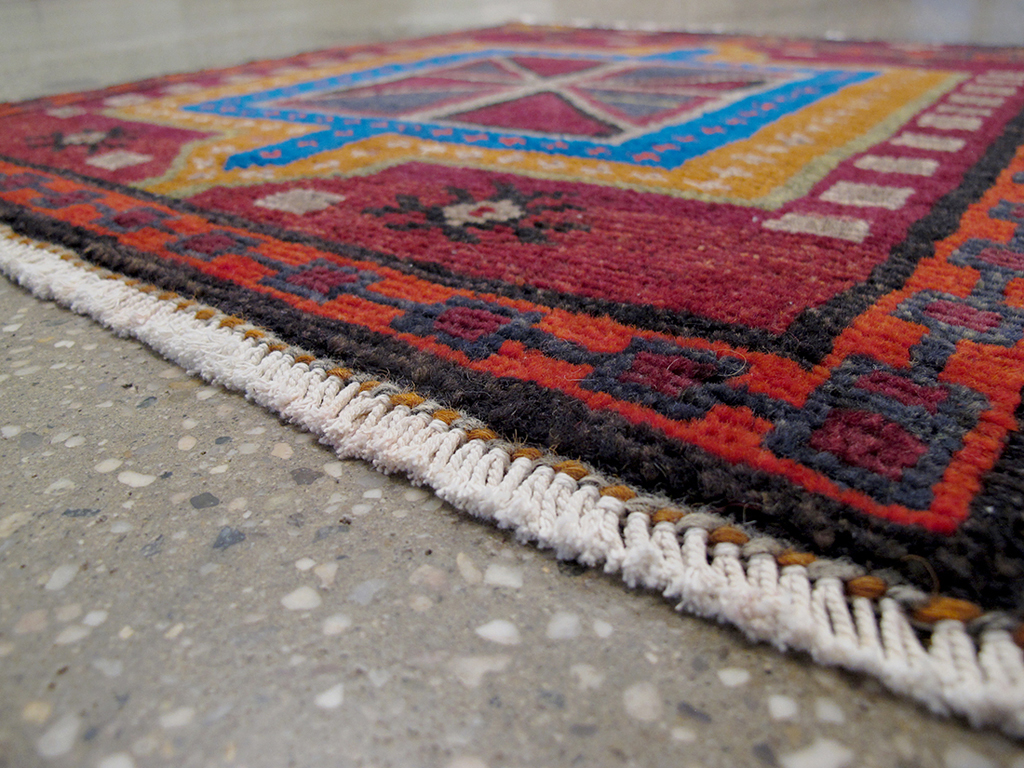 Vintage Persian Hamadan Rug, No.25931 - Gss