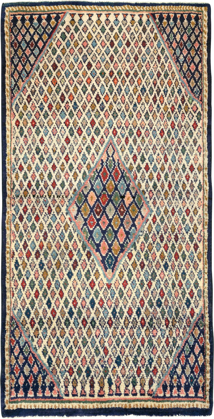 Vintage Persian Hamadan Rug, No.25932 - Gss
