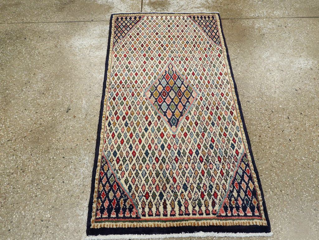 Vintage Persian Hamadan Rug, No.25932 - Gss