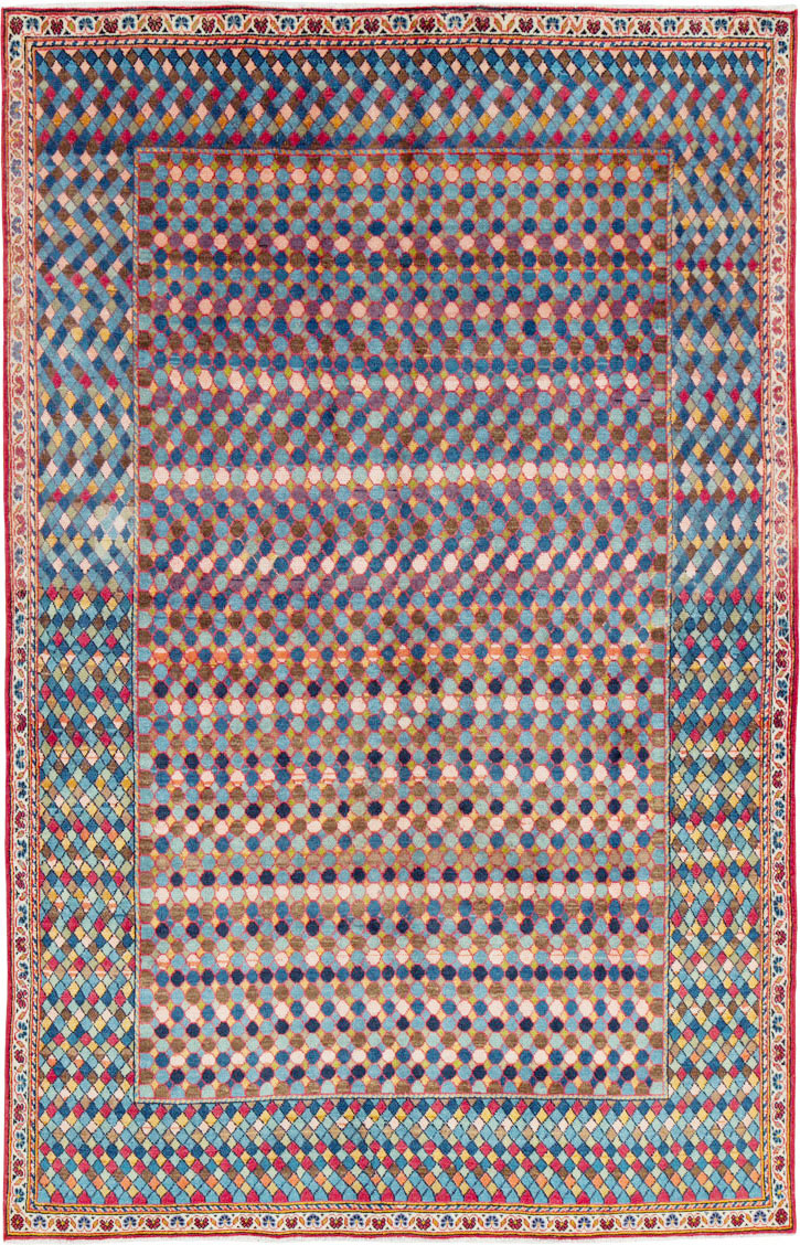 Vintage Persian Kashan Rug, No.25933 - Gss