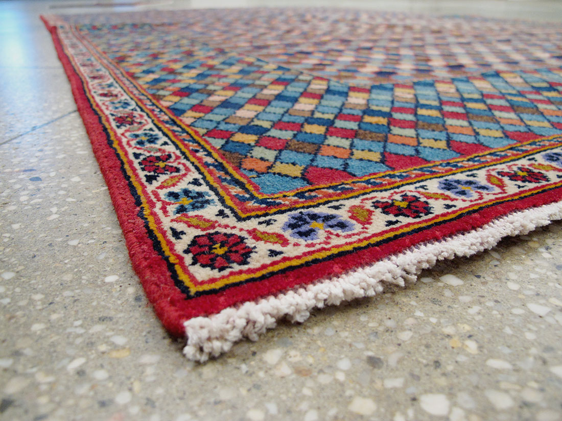 Vintage Persian Kashan Rug, No.25933 - Gss