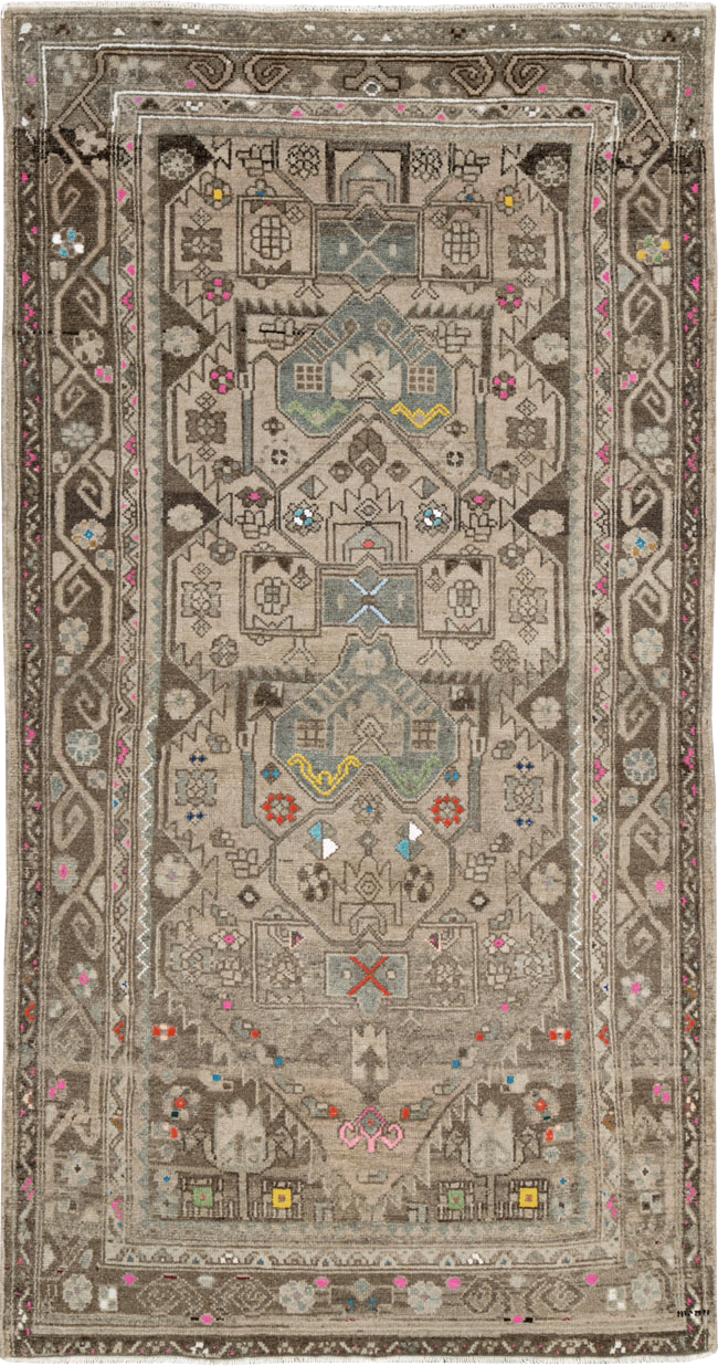 Vintage Persian Hamadan Rug, No.25935 - Gss