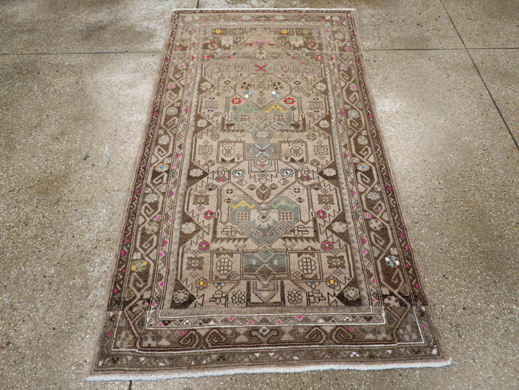 Vintage Persian Hamadan Rug, No.25935 - Gss