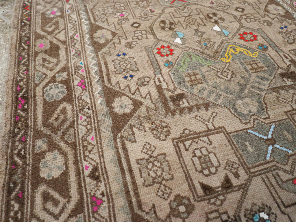 Vintage Persian Hamadan Rug, No.25935 - Gss