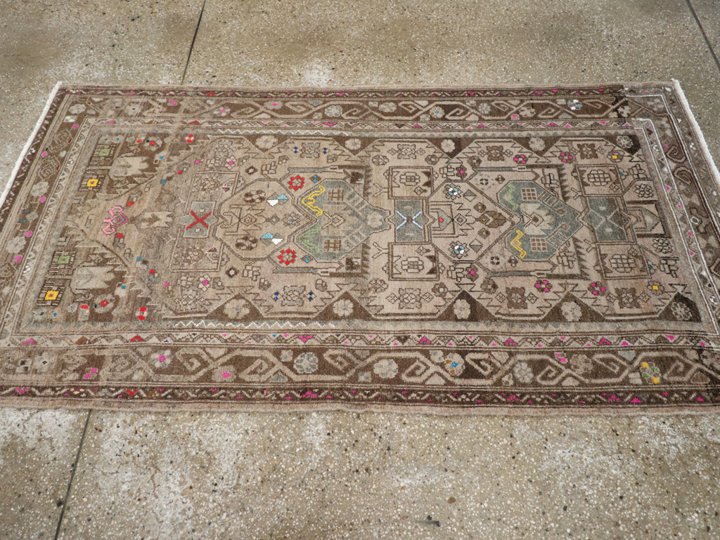 Vintage Persian Hamadan Rug, No.25935 - Gss