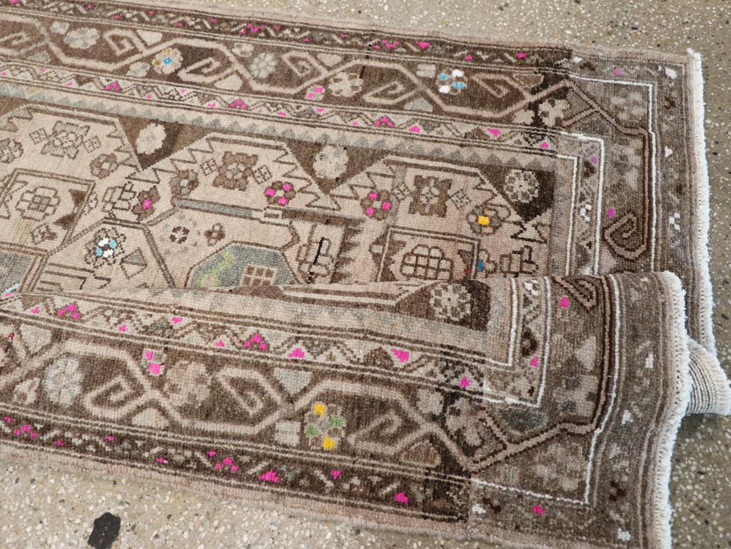 Vintage Persian Hamadan Rug, No.25935 - Gss