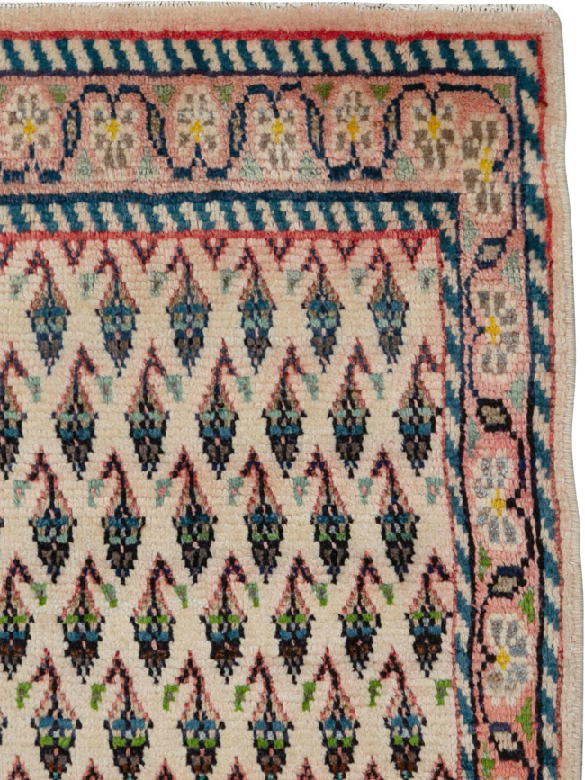 Vintage Persian Hamadan Rug, No.25940 - Gss