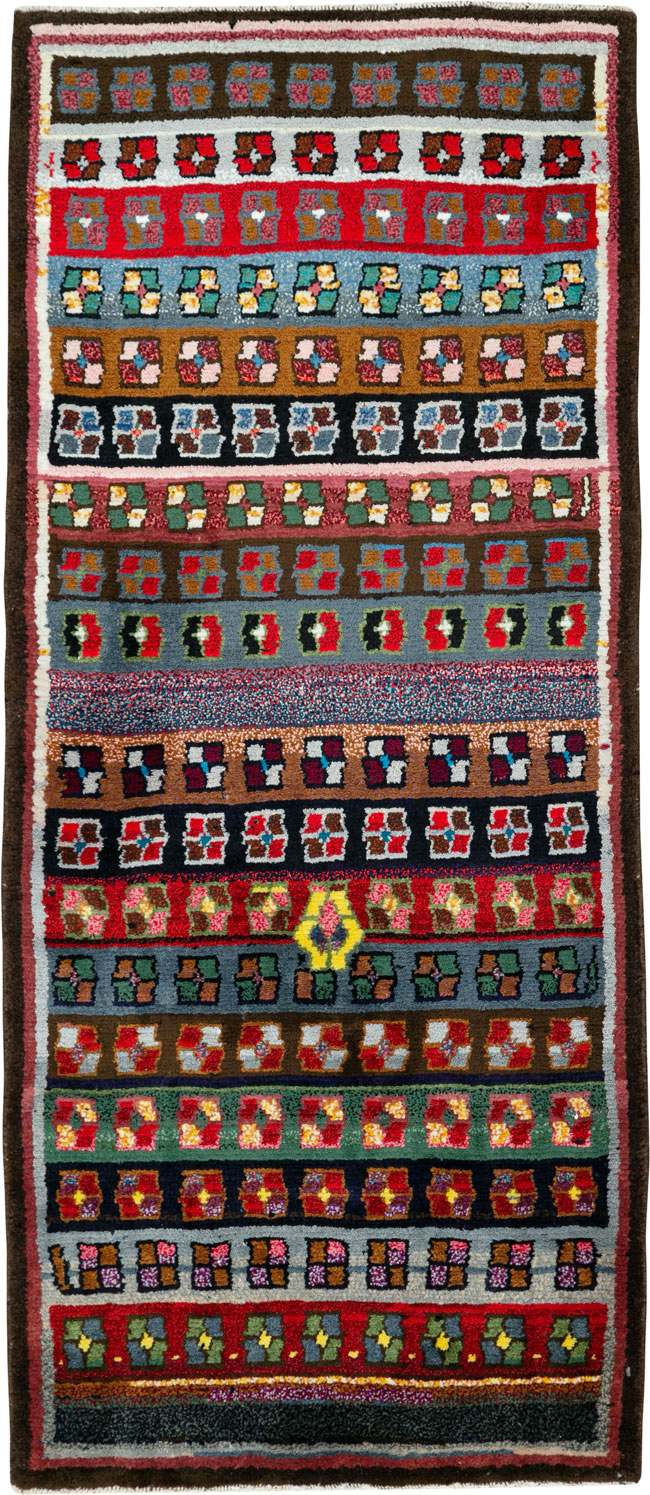 Vintage Persian Mahal Rug, No.25941 - Gss