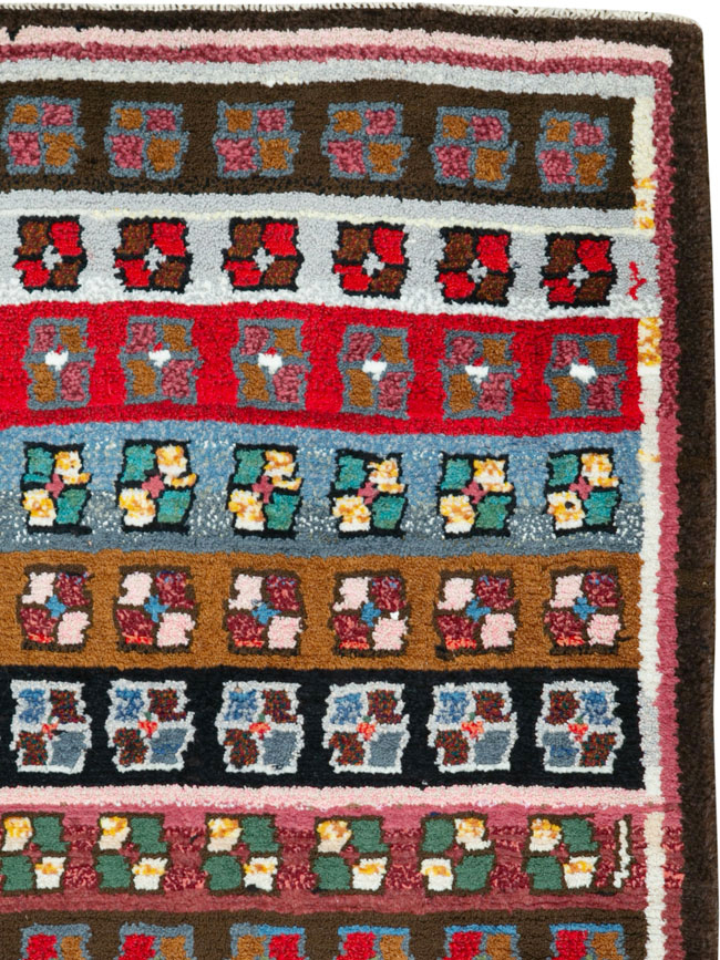 Vintage Persian Mahal Rug, No.25941 - Gss