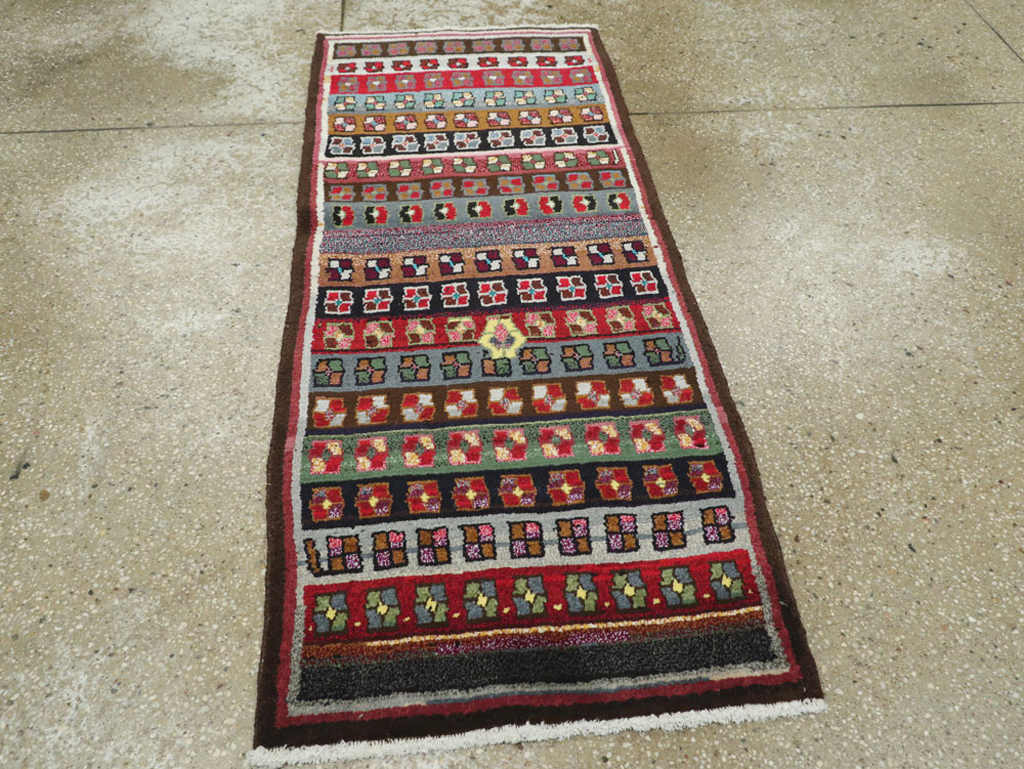 Vintage Persian Mahal Rug, No.25941 - Gss