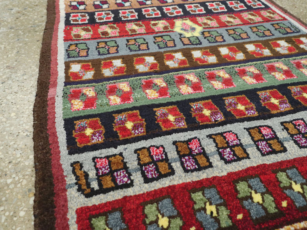 Vintage Persian Mahal Rug, No.25941 - Gss