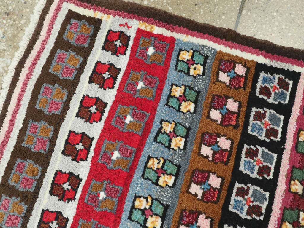 Vintage Persian Mahal Rug, No.25941 - Gss