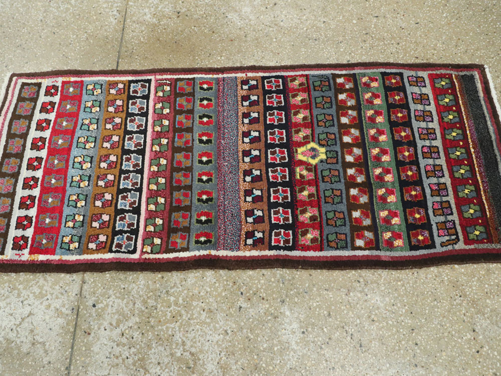 Vintage Persian Mahal Rug, No.25941 - Gss