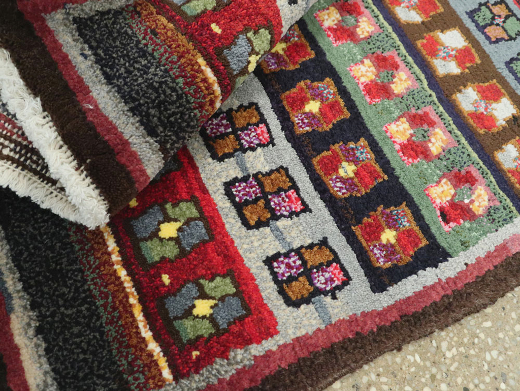 Vintage Persian Mahal Rug, No.25941 - Gss