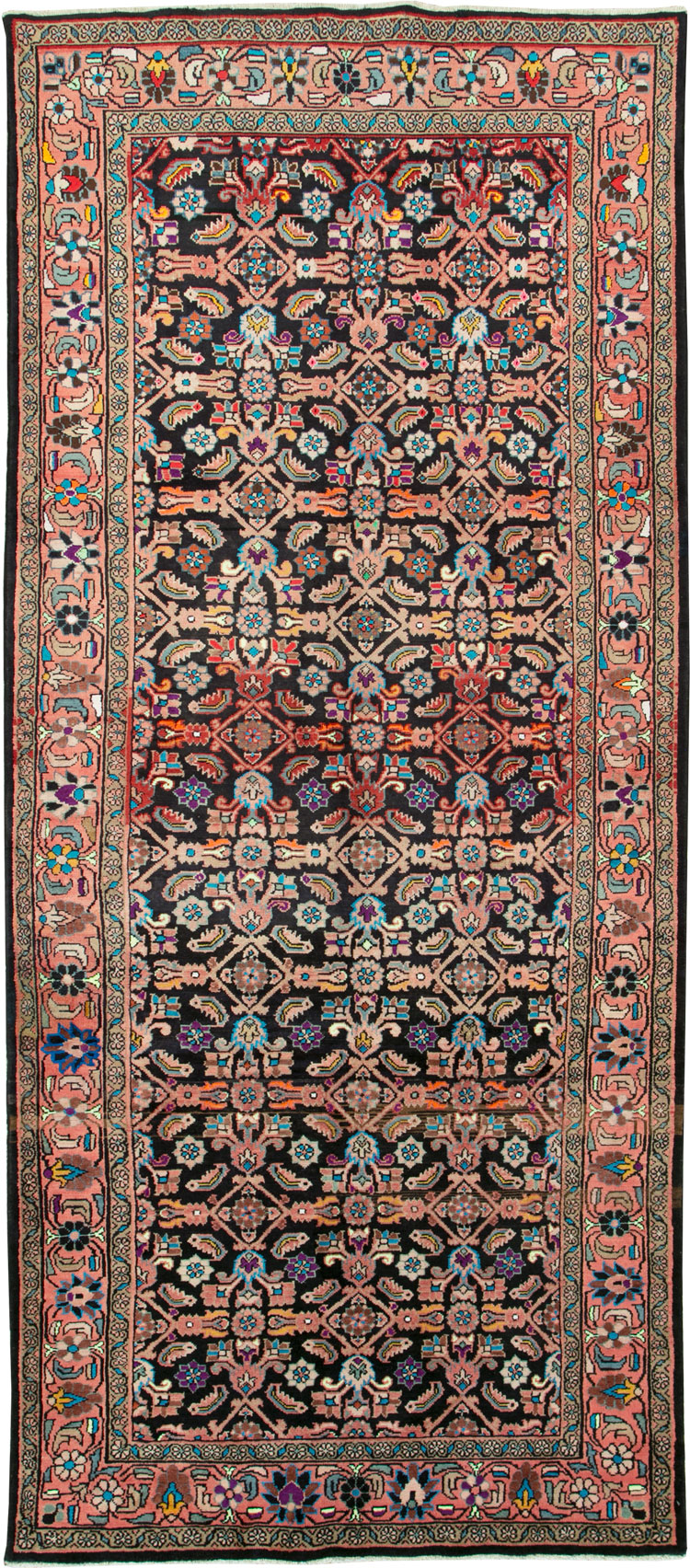 Vintage Persian Mahal Gallery Carpet, No.25943 - Gss