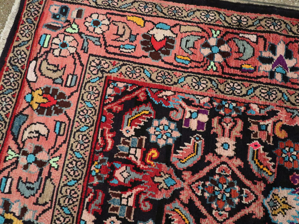 Vintage Persian Mahal Gallery Carpet, No.25943 - Gss