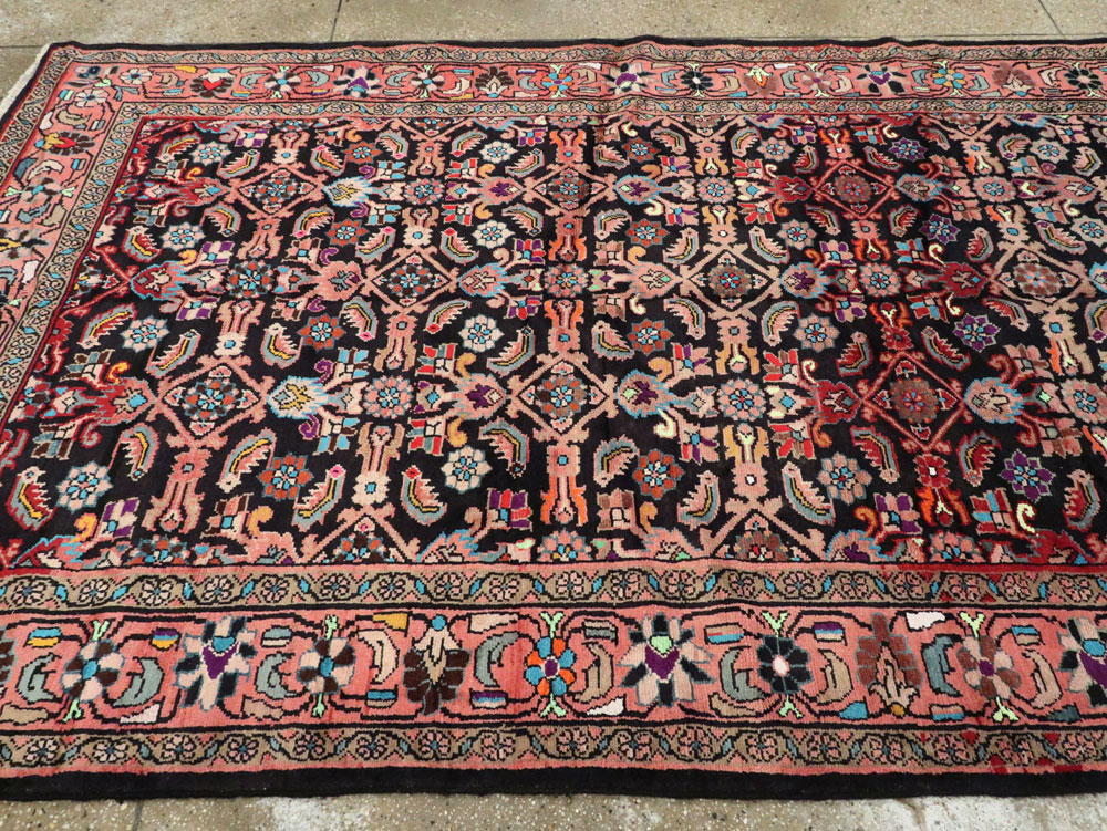 Vintage Persian Mahal Gallery Carpet, No.25943 - Gss
