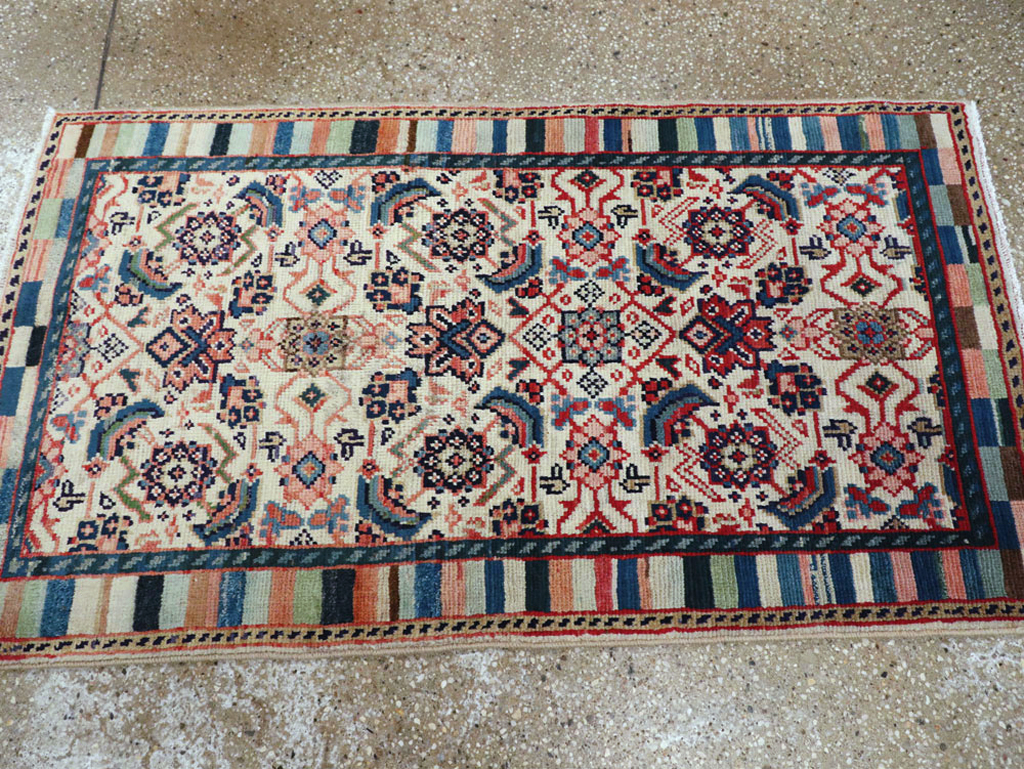 Vintage Persian Hamadan Rug, No.25947 - Gss