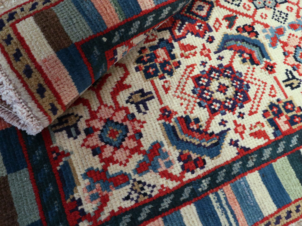 Vintage Persian Hamadan Rug, No.25947 - Gss