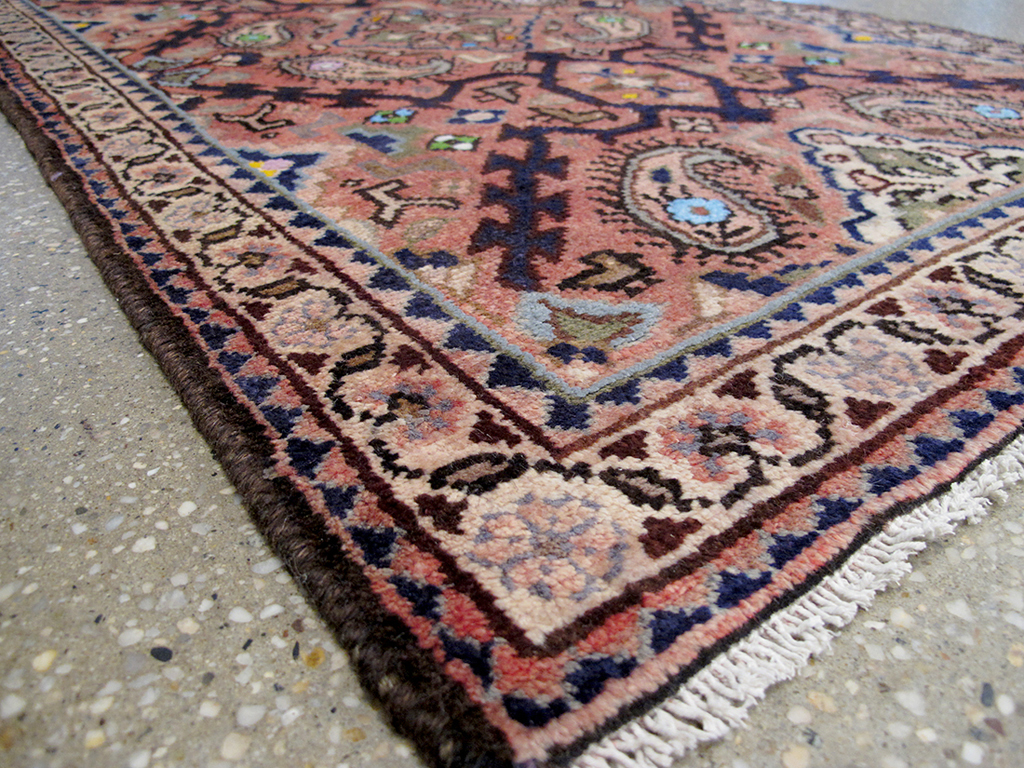 Vintage Persian Hamadan Rug, No.25953 - Gss