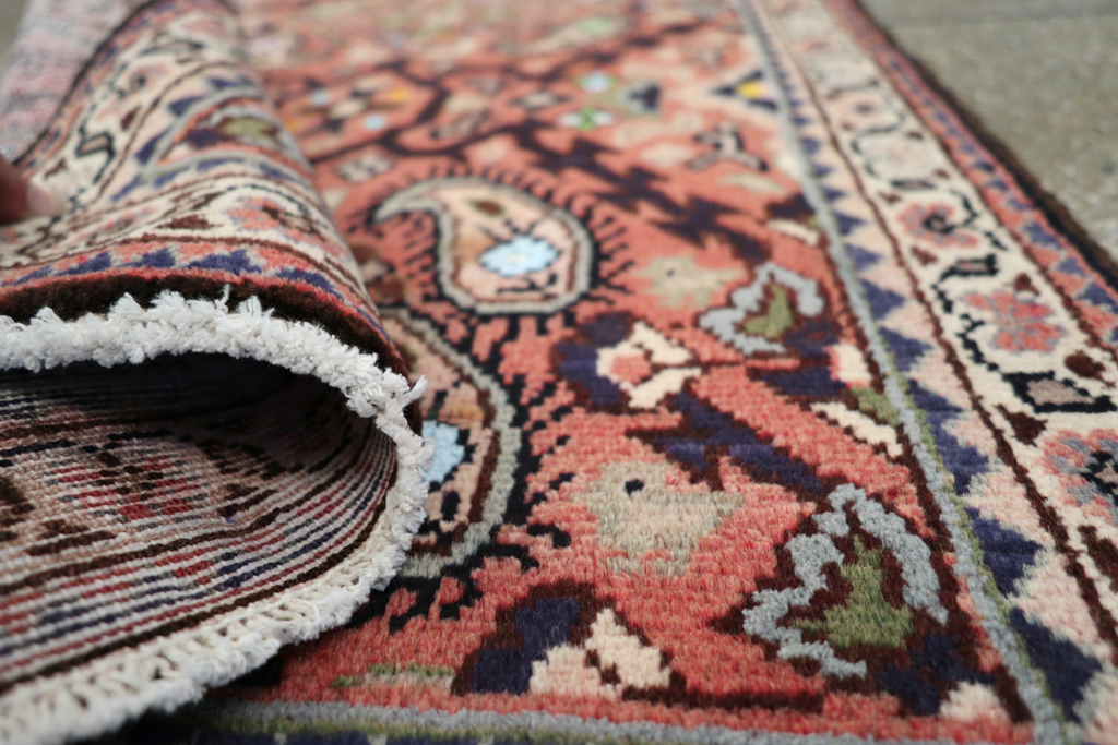 Vintage Persian Hamadan Rug, No.25953 - Gss