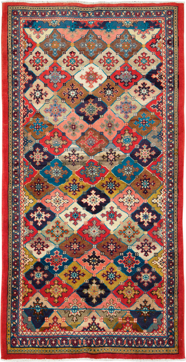 Vintage Persian Mahal Rug, No.25954 - Gss