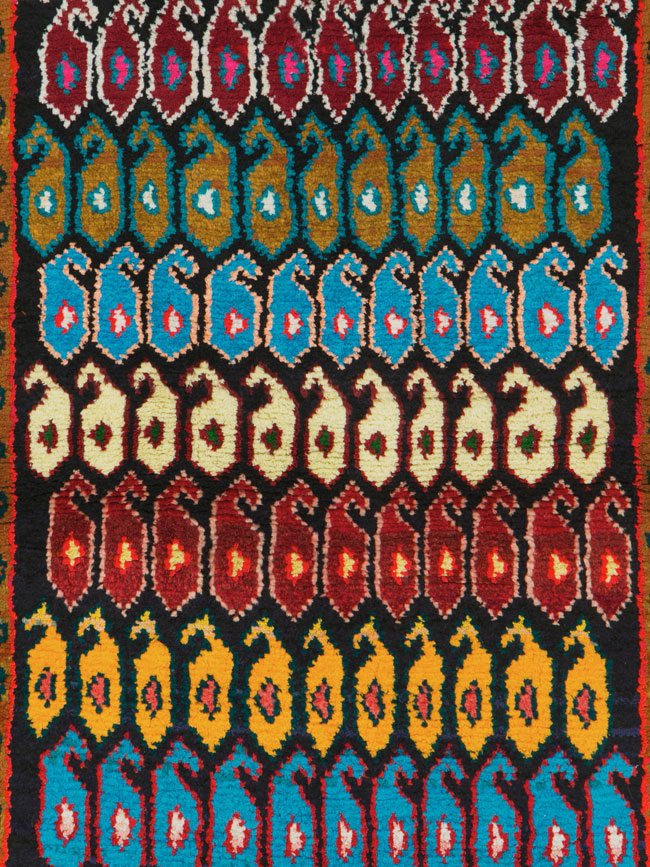 Vintage Persian Hamadan Rug, No.25963 - Gss