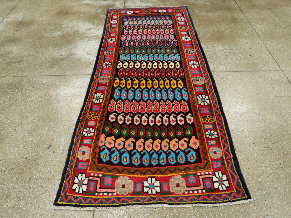 Vintage Persian Hamadan Rug, No.25963 - Gss