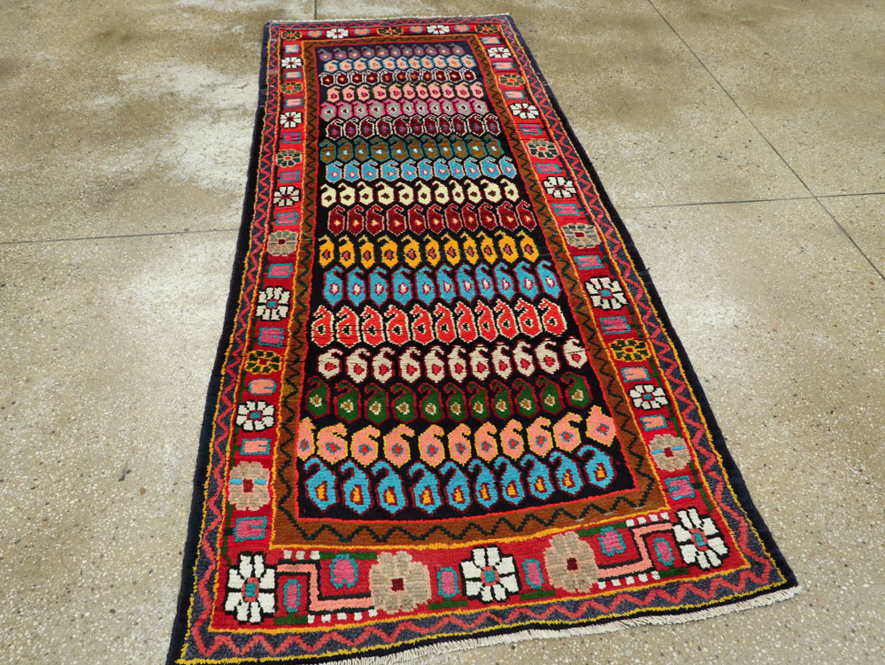 Vintage Persian Hamadan Rug, No.25963 - Gss