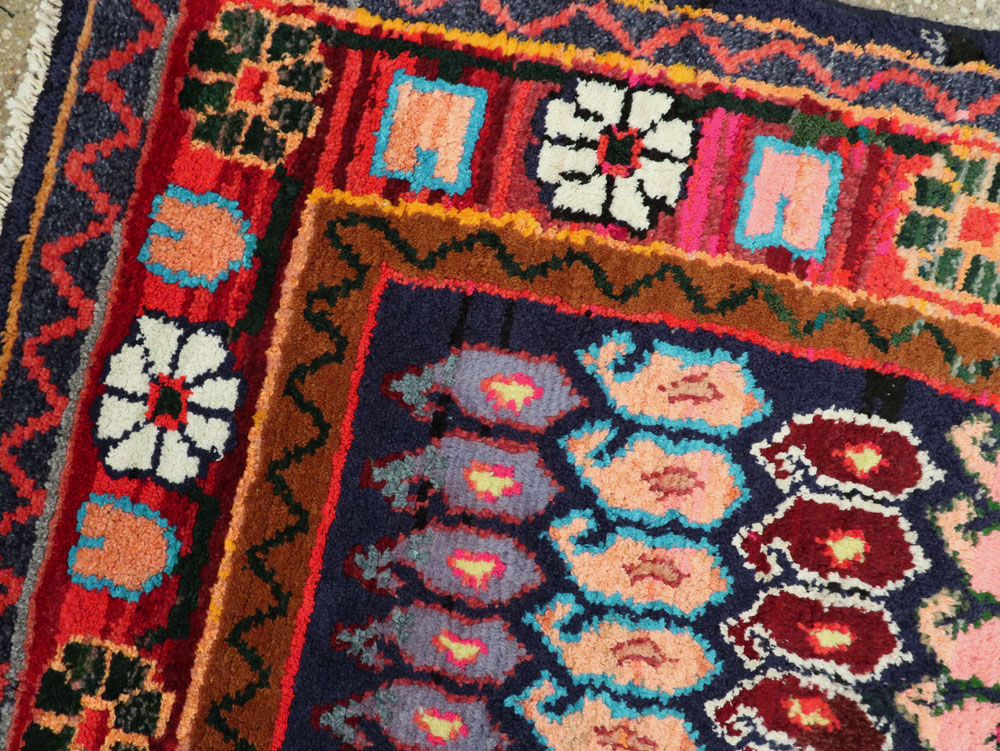 Vintage Persian Hamadan Rug, No.25963 - Gss