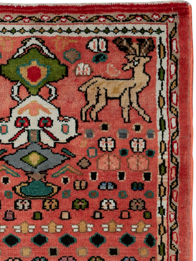 Vintage Persian Mahal Rug, No.25964 - Gss