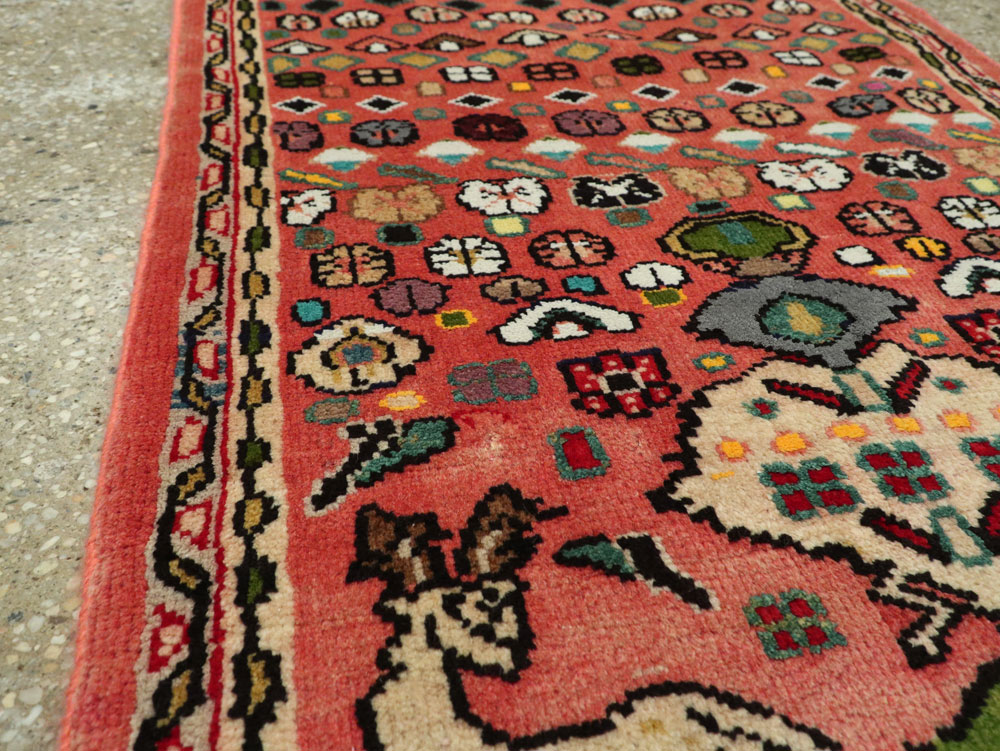 Vintage Persian Mahal Rug, No.25964 - Gss