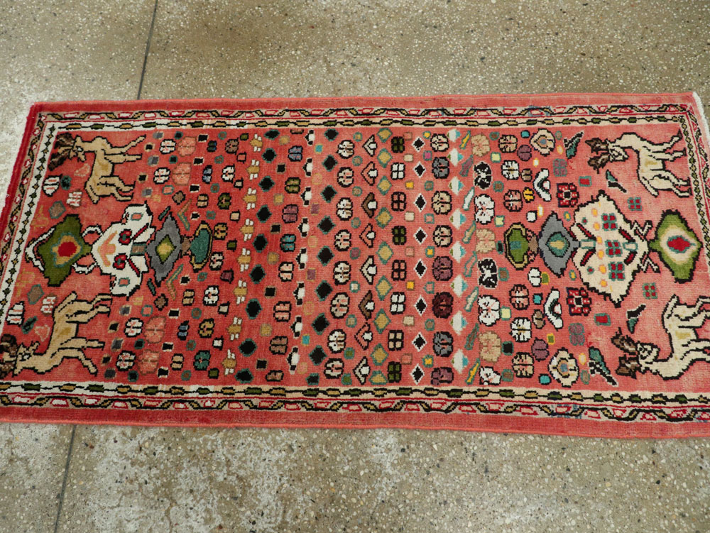 Vintage Persian Mahal Rug, No.25964 - Gss