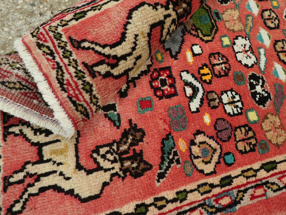 Vintage Persian Mahal Rug, No.25964 - Gss