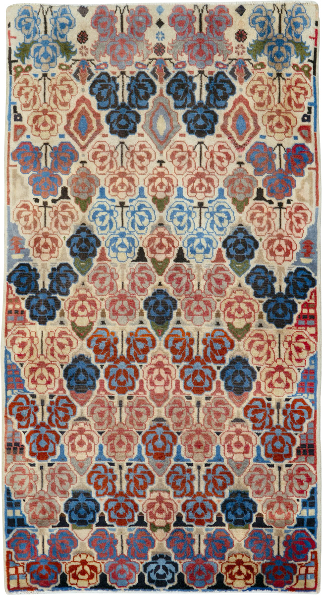 Vintage Persian Tabriz Rug, No.25972 - Gss