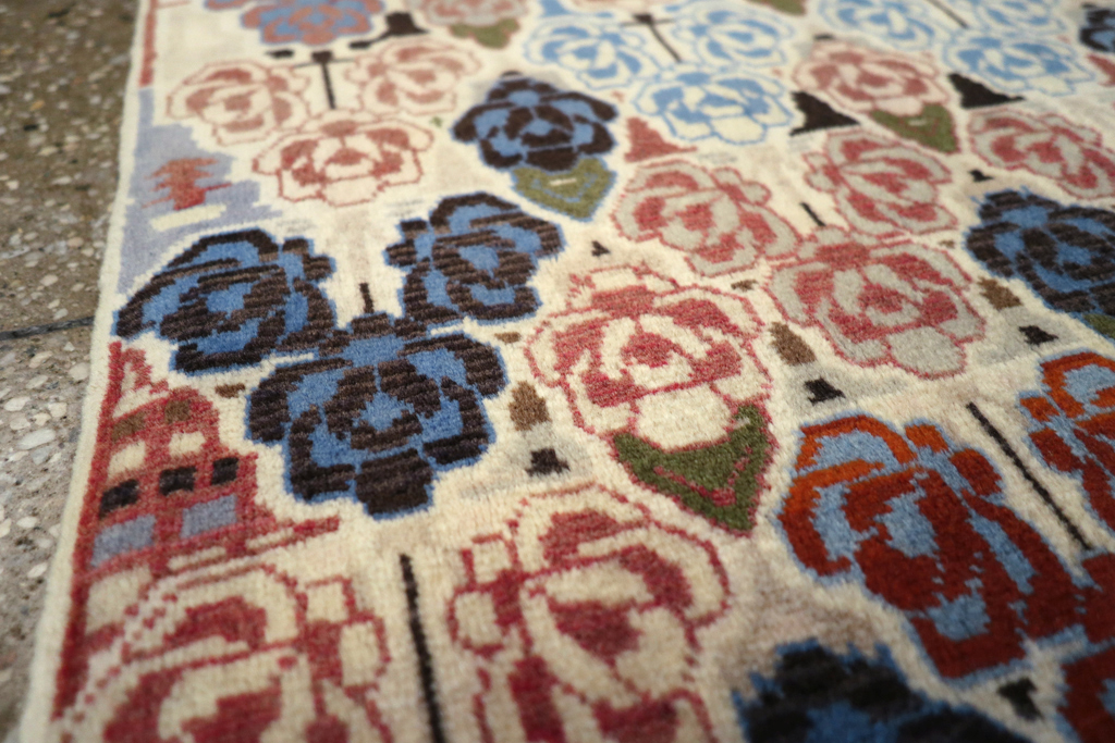 Vintage Persian Tabriz Rug, No.25972 - Gss