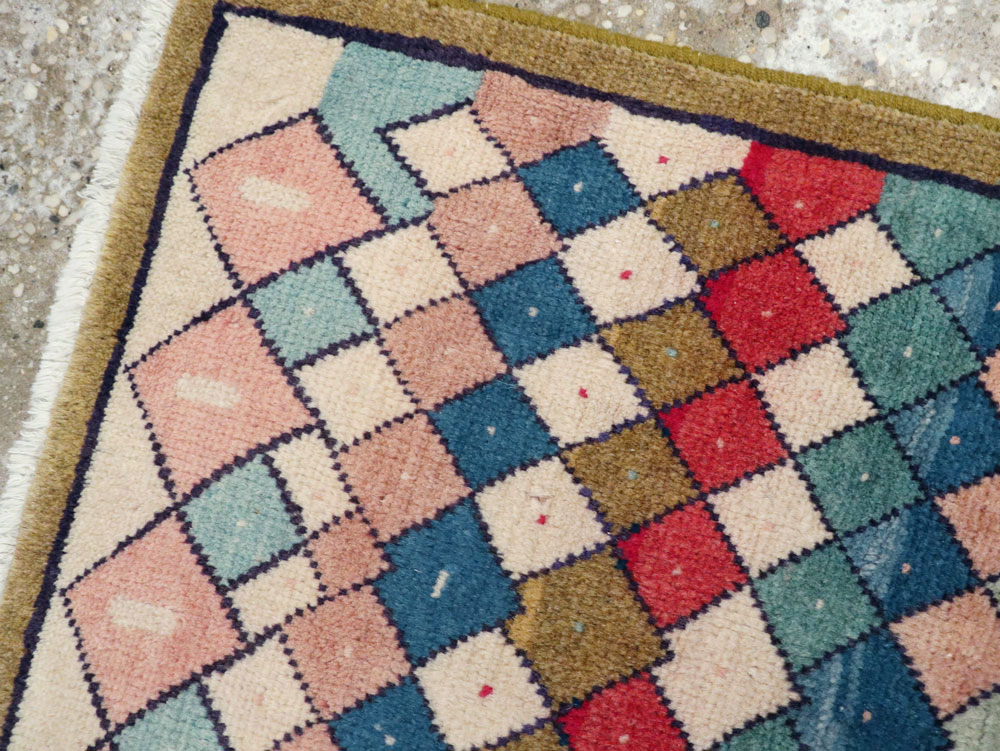 Vintage Persian Mahal Runner, No.25976 - Gss