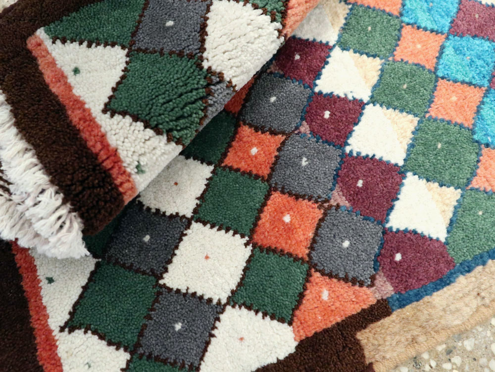 Vintage Persian Mahal Runner, No.25976 - Gss