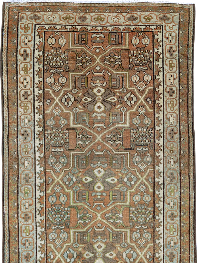 Vintage Persian Malayer Runner, No.25987 - Gss